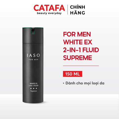 I81 Tinh chất dưỡng da dành cho nam giới For Men White EX-2in-1 Fluid Superme - IASO