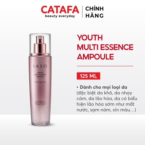 I82 Tinh chất giúp làm sáng da và giảm nếp nhăn Youth Multi Essence Ampoule - IASO