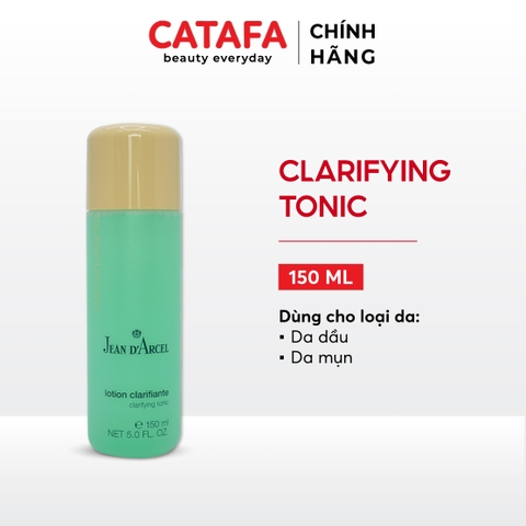 J02L Nước cân bằng hỗ trợ ngăn ngừa mụn Clarifying Tonic - Jean d'Arcel