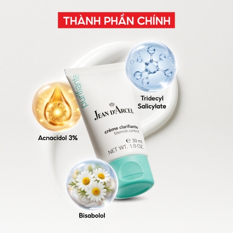 J11 Kem dưỡng giúp giảm mụn Blemish Control - Jean d'Arcel