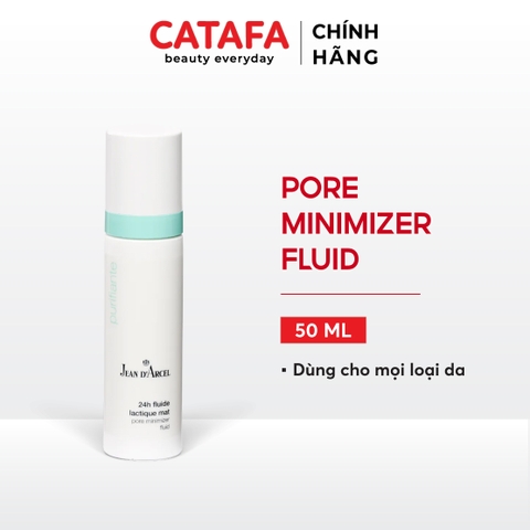 J112 Sữa dưỡng giúp giảm bóng nhờn, se khít lỗ chân lông Pore Minimizer Fluid - Jean d'Arcel