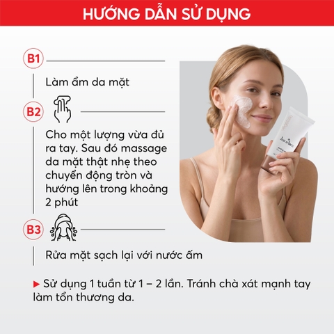 J135 Kem loại bỏ tế bào da chết Deep Cleansing Scrub - Jean d'Arcel