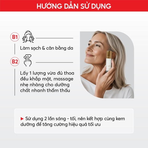 J151 Tinh chất De Luxe giúp giảm nhăn và chảy xệ da Lé Sérum De luxe - Jean d'Arcel