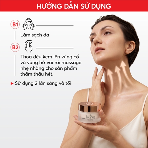 J16 Kem dưỡng giúp giảm nhăn và săn chắc da vùng cổ Crème Cou Et Décolleté - Jean d'Arcel
