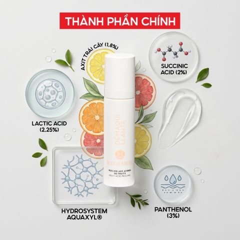 J222 Gel làm sạch tế bào da chết Fruit Acid Peeling - Jean d'Arcel