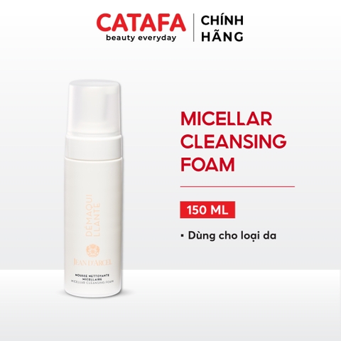 J227 Bọt tẩy trang Micellar Cleansing Foam - Jean d'Arcel