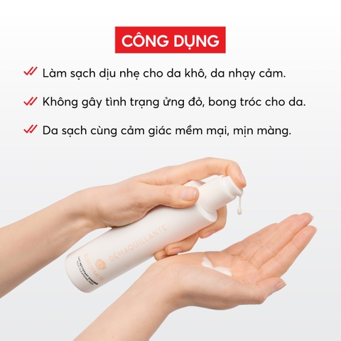 J228 Sữa rửa mặt Mild Cleansing Milk - Jean d'Arcel