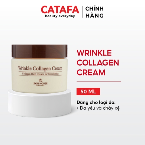 T32 Kem collagen giúp giảm nhăn và săn chắc da Wrinkle Collagen Cream - The Skin House