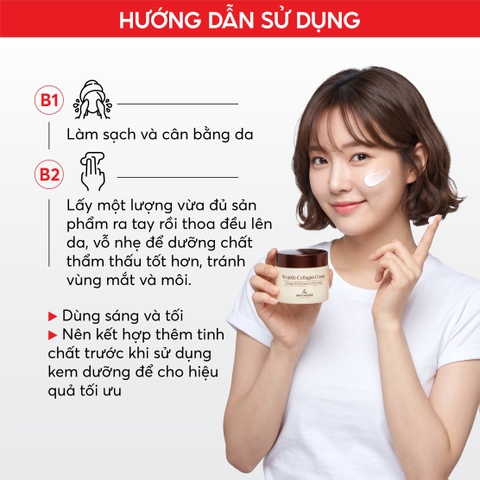 T32 Kem collagen giúp giảm nhăn và săn chắc da Wrinkle Collagen Cream - The Skin House