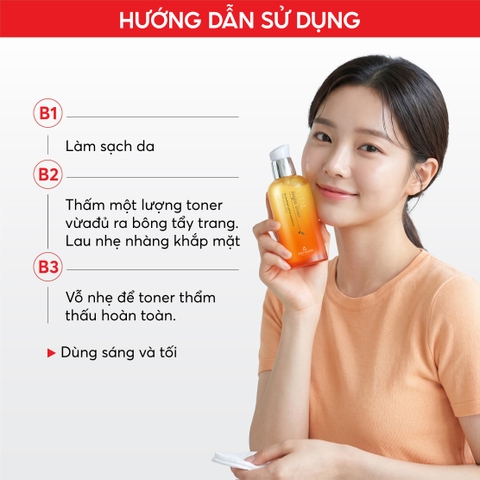 T58 Nước hoa hồng vitamin giúp làm sáng da Vital Bright Toner - The Skin House