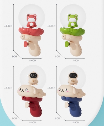 Đồ Chơi Phun nước phi hành gia có đèn cho bé (4)