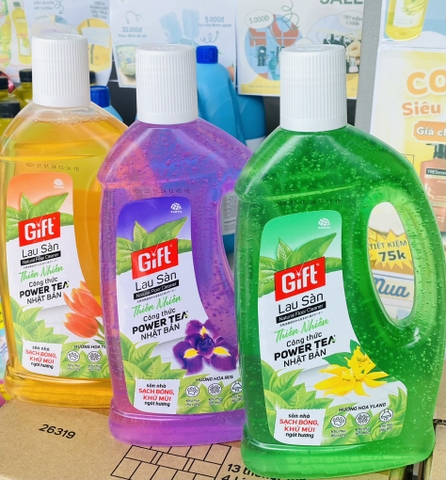 NƯỚC LAU SÀN CHÍNH HÃNG GIFT 1 LÍT CÔNG NGHỆ NHẬT BẢN CỰC THƠM (2) '