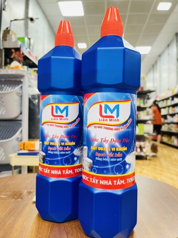 KM NƯỚC TẨY CẦU NHÀ TẮM CHÍNH HÃNG CTY LIÊN MINH (2) (thùng 12chai) '