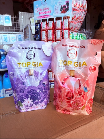 TÚI NƯỚC GIẶT XẢ TOPGIA LỚN 2L CHÍNH HÃNG (2)