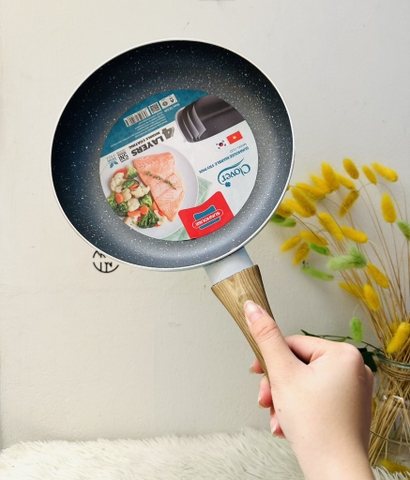 CHẢO CHỐNG DÍNH SUNHOUSE VÂN ĐÁ 24cm CHÍNH HÃNG (12)