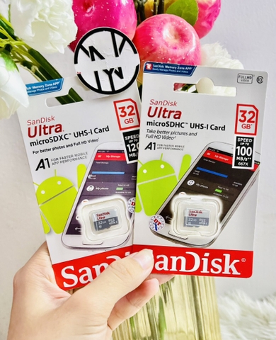THẺ NHỚ 32G SANDISK CHÍNH HÃNG BH1 NĂM (7) '