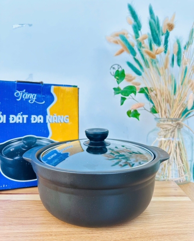 NỒI ĐẤT 1.5L HÀNG QUÀ TẶNG NHÃN HÀNG XỊN CÓ HỘP (6) '