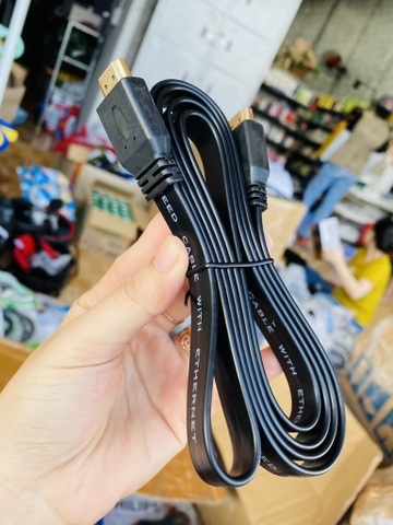 Cáp 2 Đầu HDMI 1.5 Mét Loại Dẹp (2)