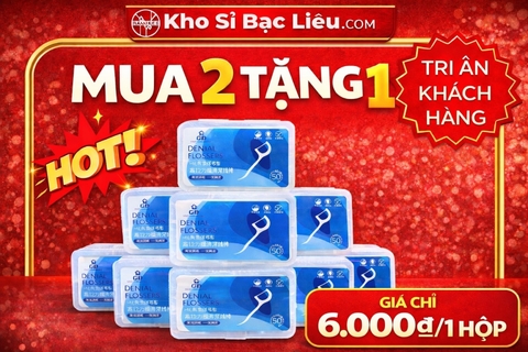 KM Hộp 50 Tăm Chỉ Nha Khoa Hàng Chuẩn Nội Địa (1)'