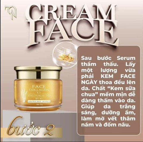 KEM FACE ( NGÀY ) COLLAGEN X3 MỚI C.HÃNG (15) '