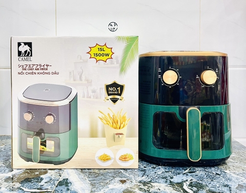 NỒI CHIÊN KHÔNG DẦU CAMEL 15L MẪU MỚI (40)