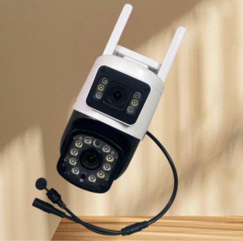 Camera Wifi Yoosee Q2-16D 2 Mắt Có Màu Loại 1