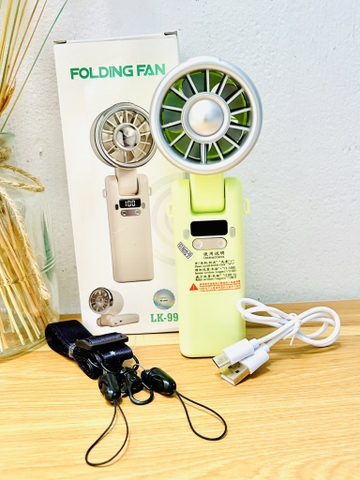 QUẠT TÍCH ĐIỆN CẦM TAY LK-99 CAO TỐC PIN 3000mah (14) '