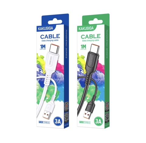 Cáp sạc nhanh 3A Type C KAKU 805 Dài 1m chính hãng (3)