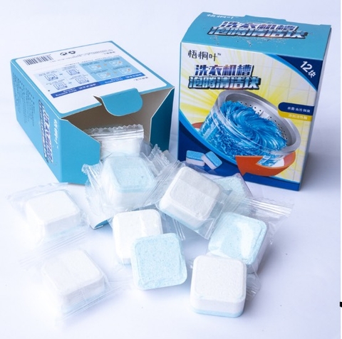 Combo 12 viên sủi làm sạch và khử mùi tẩy lồng máy giặt (1)