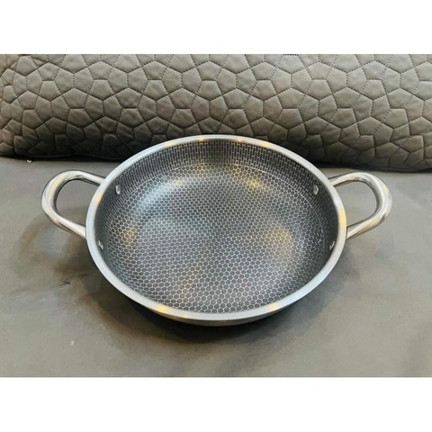 Chảo Tổ Ong Size 28cm 2 Quai Chống Dính (10)