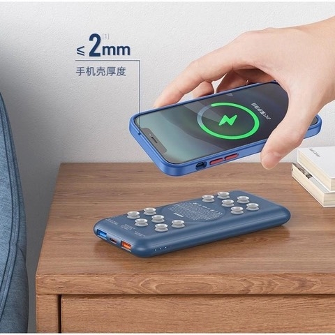 # Pin Sạc Dự Phòng Remax 203 Chính Hãng Sạc Nhanh 22.5W Có Sạc Không Dây 10.000mah (20)