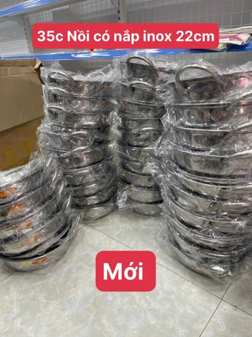 Nồi INOX ĐÁY BẰNG CTY THUÝ MINH 22CM (3)