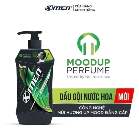 DẦU GỘI NƯỚC HOA X-MEN AMAZON HUNT 630g TẶNG Chai 150g