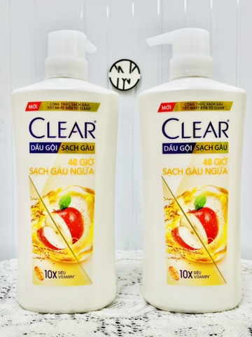 CHAI DẦU GỘI CLEAR SẠCH GẦU 48H 630g CHÍNH HÃNG ( Ko áp dụng cho giảm 10%) (4)