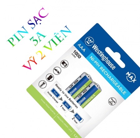 # Combo 2 Viên Pin Sạc AAA Chính Hãng 1000mah (5) Cn3#
