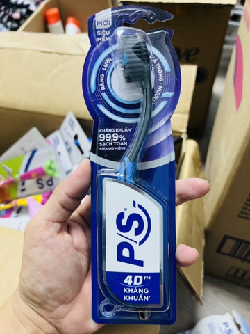 BÀN CHẢI ĐÁNH RĂNG P/S 99.9% SẠCH KHUẨN 4D