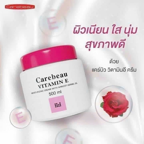 KEM DƯỠNG BODY VITAMIN E HỦ NẮP HỒNG 500ML (5) '