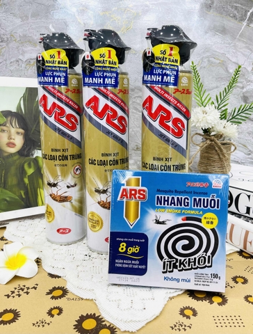 KM XỊT RUỒI MUỖI KIẾN DÁN ARS CHÍNH HÃNG KHÔNG MÙI (4) ‘