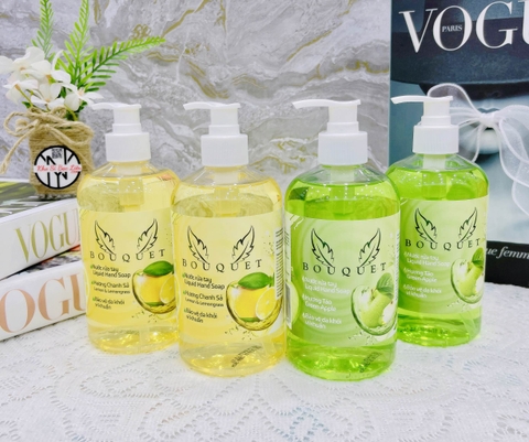 Nước Rửa Tay BouQuet 500ml Chính Hãng Bảo Vệ Da Khởi Vi Khuẩn (3)