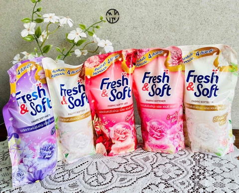 KM NƯỚC XẢ QUẦN ÁO FRESH SOFT THAILAND LOẠI 1 ( MUA 5 TẶNG 1) (2)