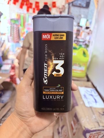 CHAI X-MEN TẮM GỘI RỬA MẶT NƯỚC HOA LUXURY 3in1 150g (3)
