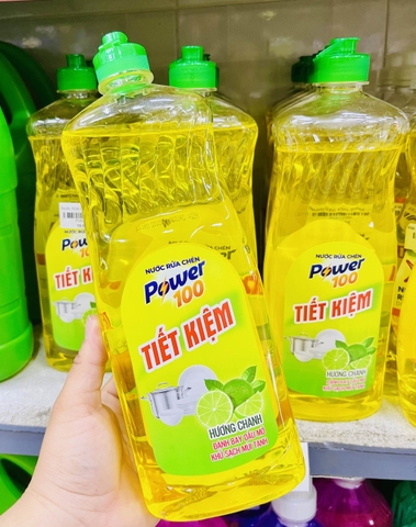 Nước Rửa Chén Power Chính Hãng 750g Hương Chanh (2)