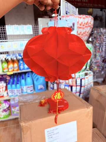 SET 10 LỒNG ĐÈN TỔ ONG 14cm TRANG TRÍ TẾT (1)