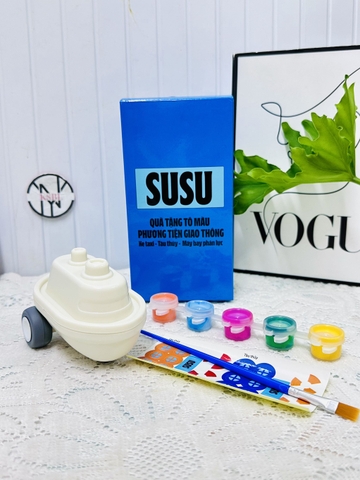 BỘ ĐỒ CHƠI TÔ MÀU XE KUN CHO BÉ (1)