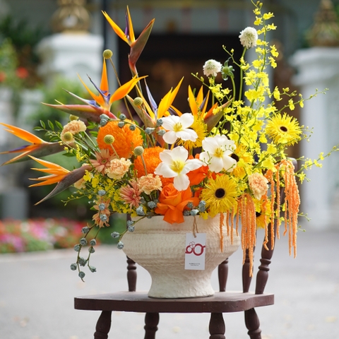 Bình Gốm Hoa Tươi cao cấp