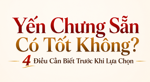 YẾN CHƯNG SẴN CÓ TỐT KHÔNG? 4 ĐIỀU CẦN BIẾT TRƯỚC KHI LỰA CHỌN