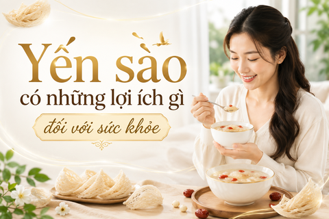 YẾN SÀO CÓ NHỮNG LỢI ÍCH GÌ ĐỐI VỚI SỨC KHỎE?