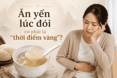 Ăn yến lúc đói có phải là 