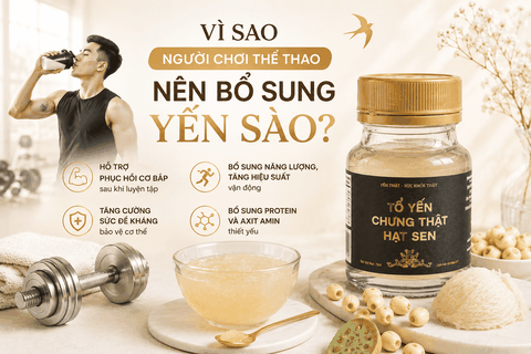 Vì Sao Người Chơi Thể Thao Nên Bổ Sung Yến Sào?
