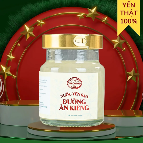 Nước yến sào Đường ăn kiêng Yến Gia Việt 70ml